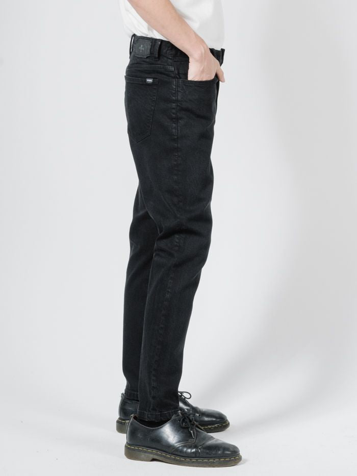 THRILLS Buzzcut Denim Jean - Black Rinse