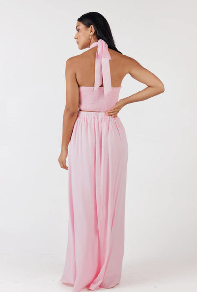 GIRL AND THE SUN Paradise Maxi Skirt - Pink