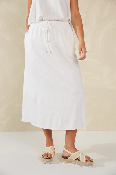 HAVEN Sardinia Skirt - Bianco