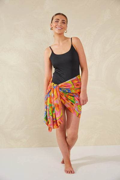 HAVEN Portofino Sarong - Spritz