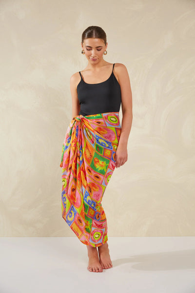 HAVEN Portofino Sarong - Spritz