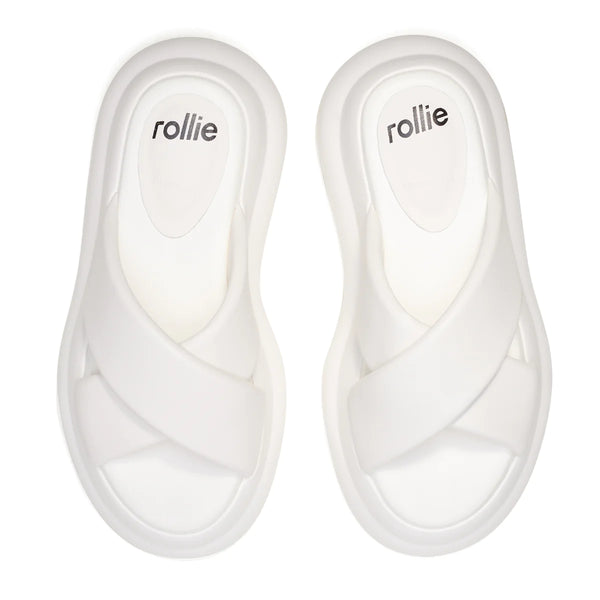 ROLLIE Porto Cross Slide White