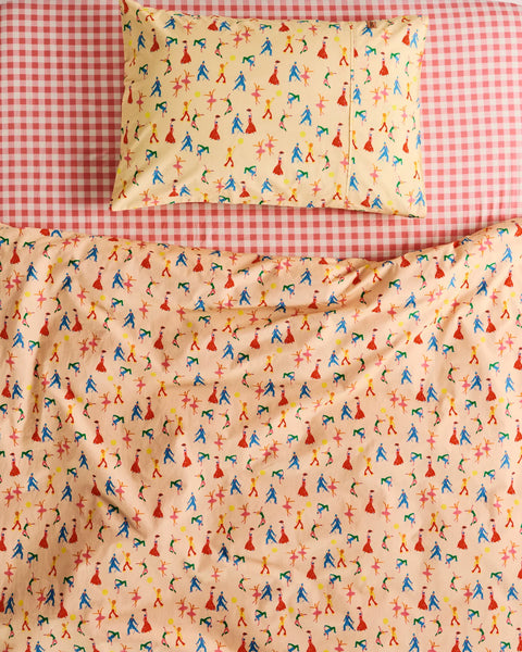 KIP & CO Dance Off Organic Cotton Pillowcase 1P Single