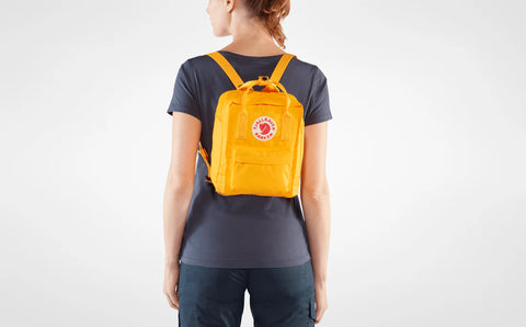 Kanken backpack mini yellow hotsell