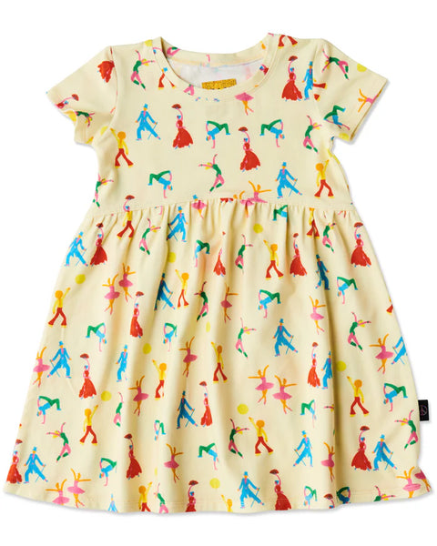 KIP & CO Dance Off Organic Cotton Everyday Dress