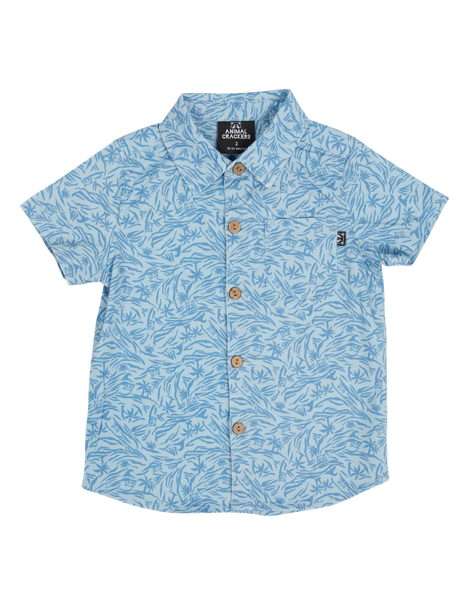 ANIMAL CRACKERS Ocean Tide Shirt - Print