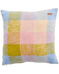 KIP & CO Corfu Tartan Woven Cushion