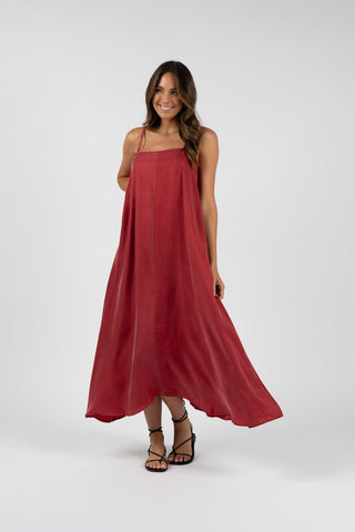 HUMIDITY Milano Maxi Dress - Pinot