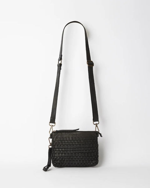 JUJU & CO Woven Pouch Bag