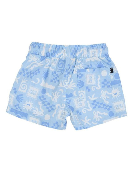 ANIMAL CRACKERS Sandy Days Short - Blue