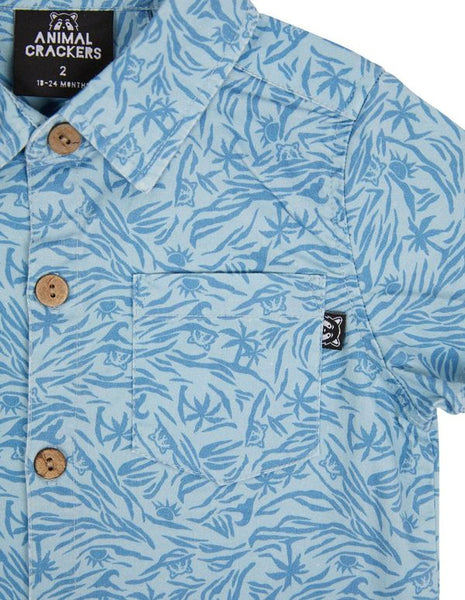 ANIMAL CRACKERS Ocean Tide Shirt - Print