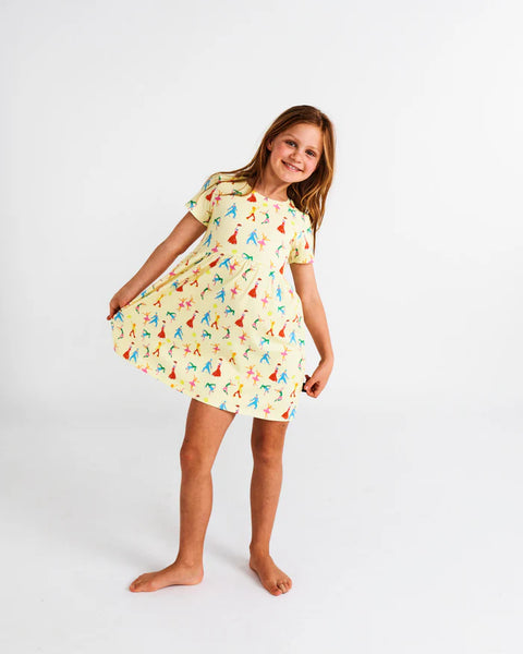 KIP & CO Dance Off Organic Cotton Everyday Dress