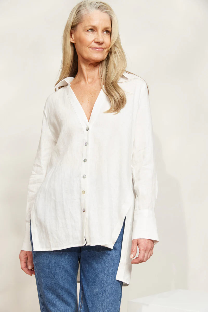 EB & IVE Sojourn Shirt - Opal