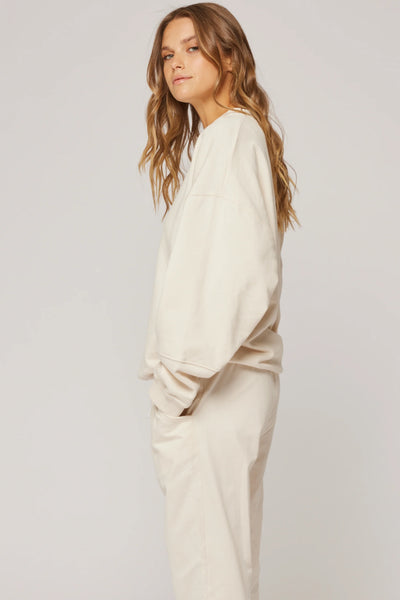 CARTEL & WILLOW Aubrey Sweater - Vanilla