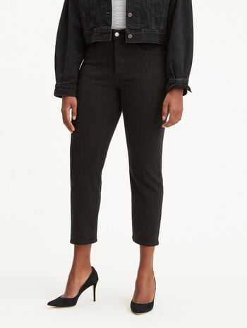 LEVI'S Wedgie Straight Jeans - Black Sprout