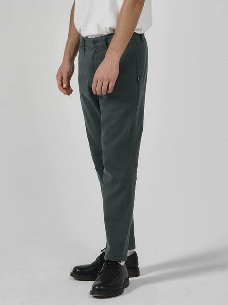 THRILLS Minimal Thrills Chopped Chino - Mallard Green