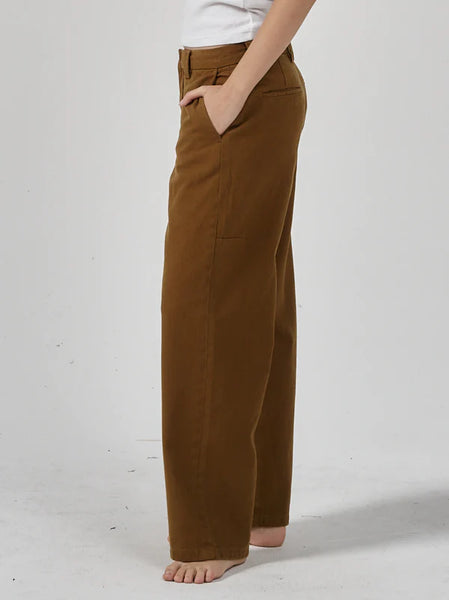 THRILLS Lax Low Slung Pant - Tobacco