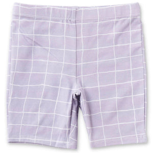 KIP & CO Check 1-2 Lilac Bike Shorts