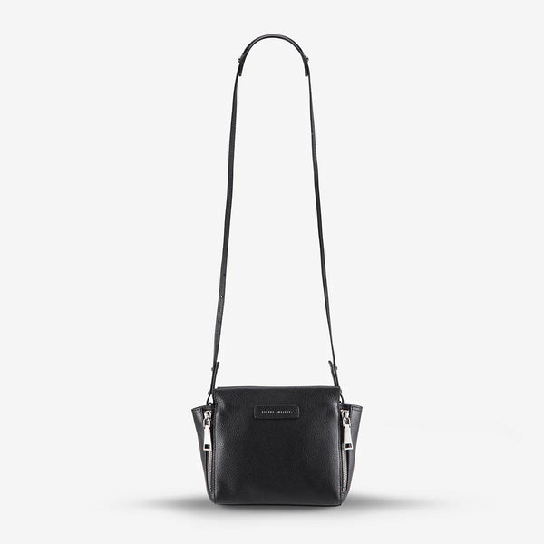 STATUS ANXIETY The Ascendants Crossbody Bag - Black Pebble