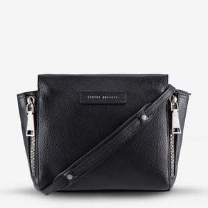 STATUS ANXIETY The Ascendants Crossbody Bag - Black Pebble