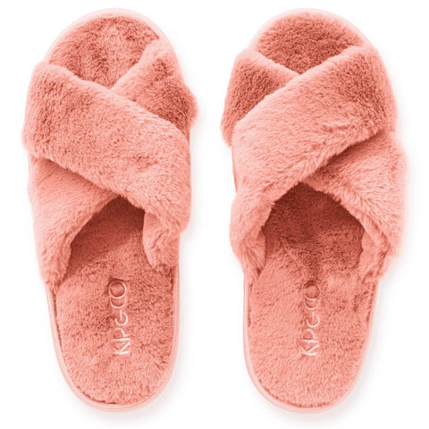 KIP & CO Blush Pink Slippers